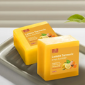 Pure Botanical Lemon Turmeric Kojic Acid Handmade Soap Set - 100g