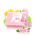 100g Hot Selling Products Rose Oil Handmade Glycerin Soap Bar Body Face Soap Deep Cleans Whitening Soap with Lavender